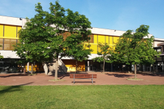 La cour de récréation du collège Marcel Pagnol
