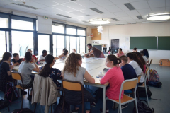 La classe d'art plastique